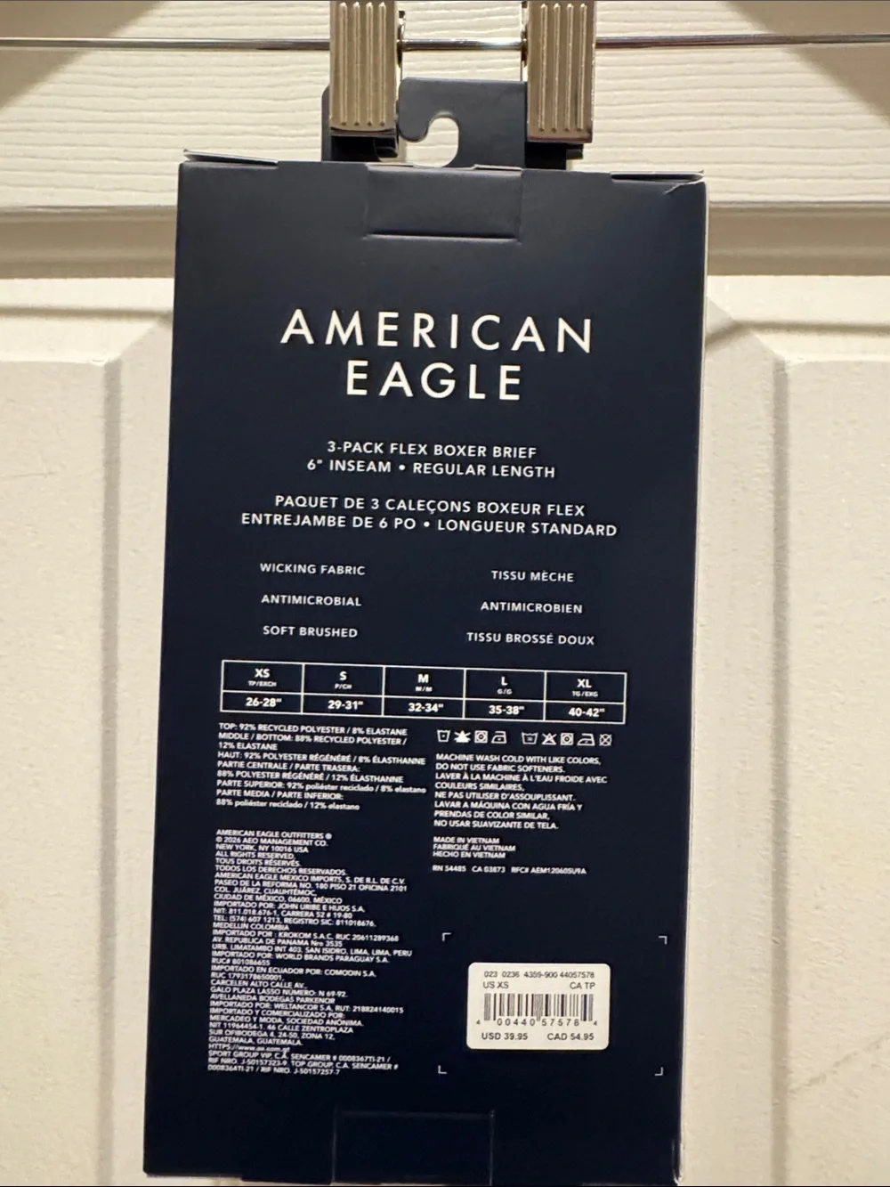 American Eagle 6” flex loop boxer briefs